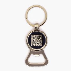 Metal keychain bottle opener design, first custom mold cost reduced by half