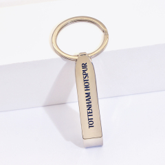 Custom metal keychain, free to add pattern content