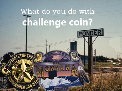 What do you do with challenge coins?