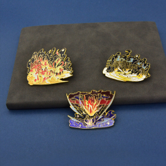 Custom soft enamel pins, any color and shape can be produced, the fastest delivery is 4 days