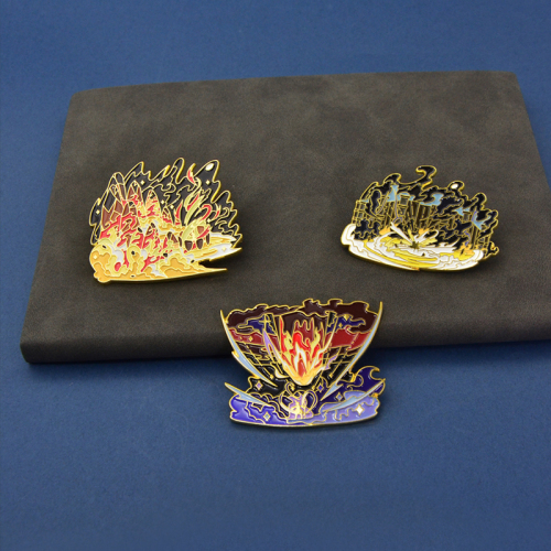 Custom soft enamel pins, any color and shape can be produced, the fastest delivery is 4 days