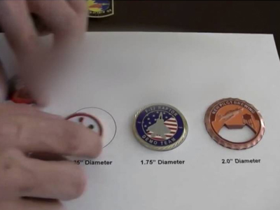 Sizing Guide: How do I choose the right Custom Challenge Coin Size
