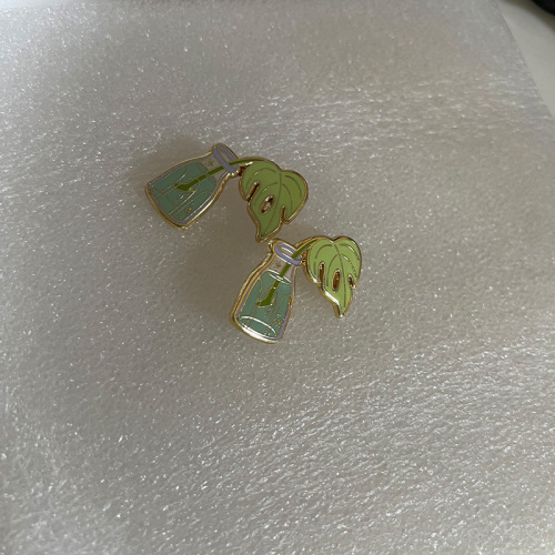 Customizable metal Plant Appearance colored hard enamel pin