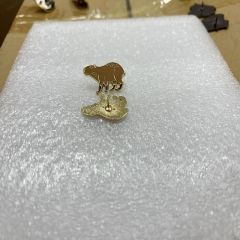 Manufacturer Custom fashion hard enamel lapel pins of cute design lapel pin