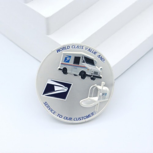3D UV printing challenge coins