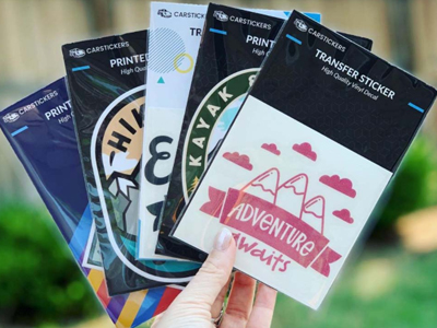 Are there any benefits to using custom stickers on packaging?
