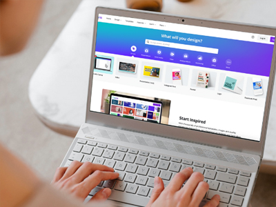 How can pin makers use Canva to up their design game