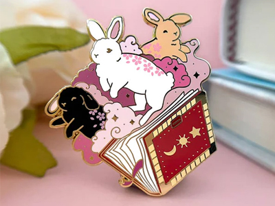 Why print on hard enamel pins?