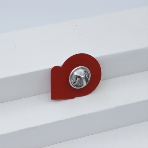 Soft enamel spray painting lapel pins