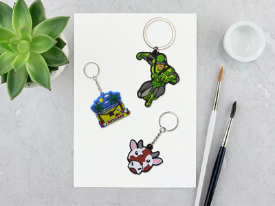 How to make acrylic keychains for your art?