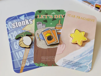 How to Make Pin Backing Cards