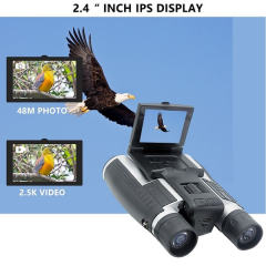 12x32 digital video recording binoculars wtih camera and night vision binocular video camera