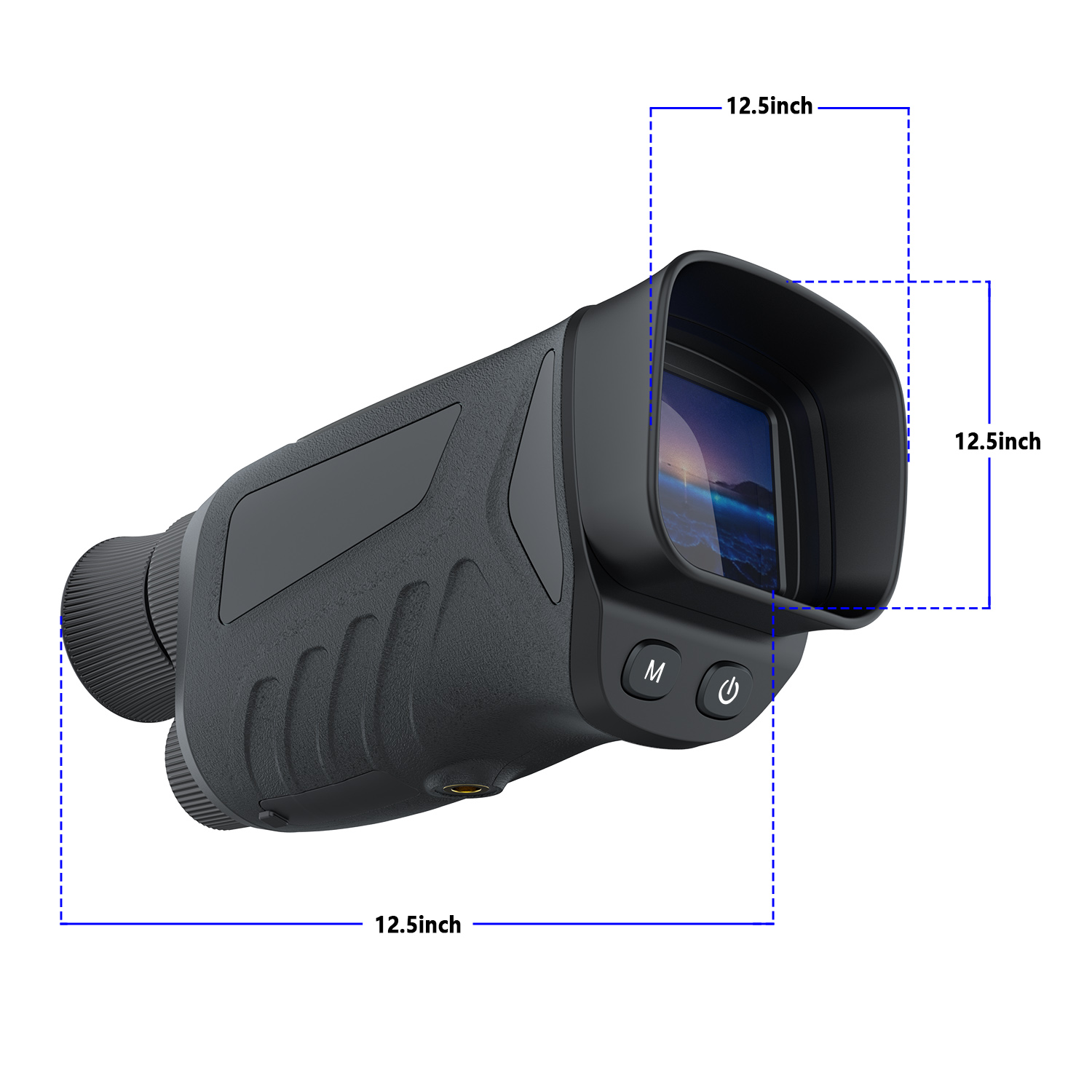 2.0 inches LCD Display Infrared Digital Day Night Vision Monocular with Photo Video Recording DT19