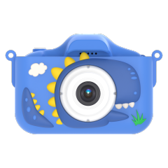 Dinosaur kids toy camera 2.0 inches IPS Screen kids photo camera cartoon selfie camera kid toys for birthday gift