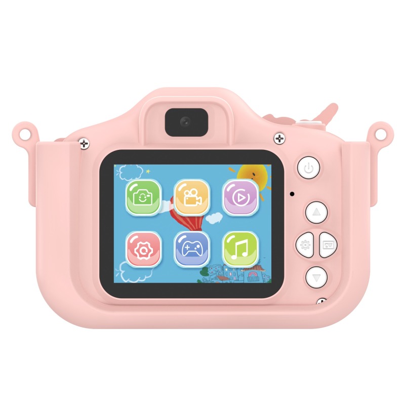 Unicorn Kids Camera Toddler Toys 2.0 inch Screen HD 48 Megapixels Dual Lens Selfie Children Video Digital Camera