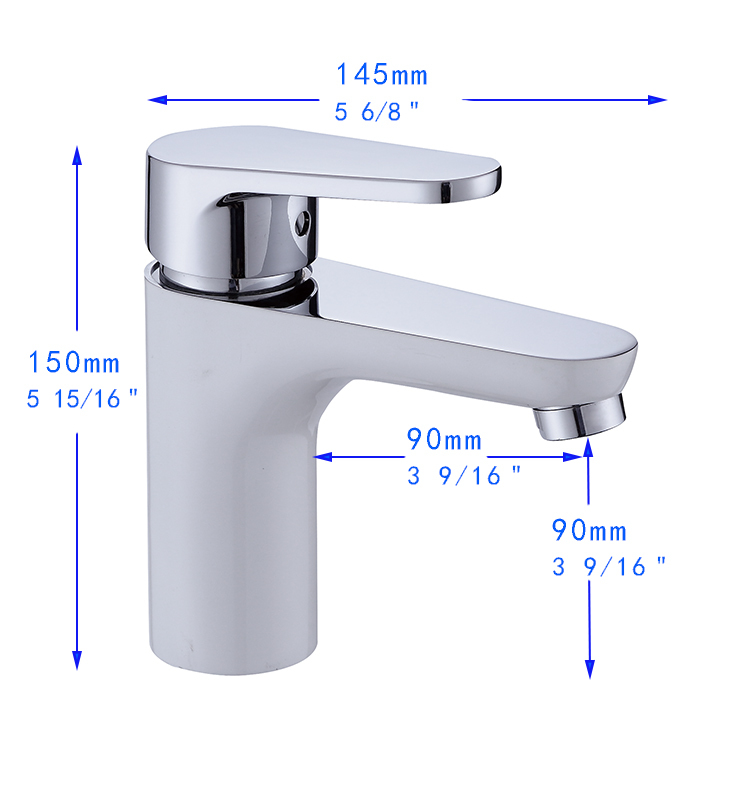 F40157CH Single Hole Single-Handle Bathroom Faucet