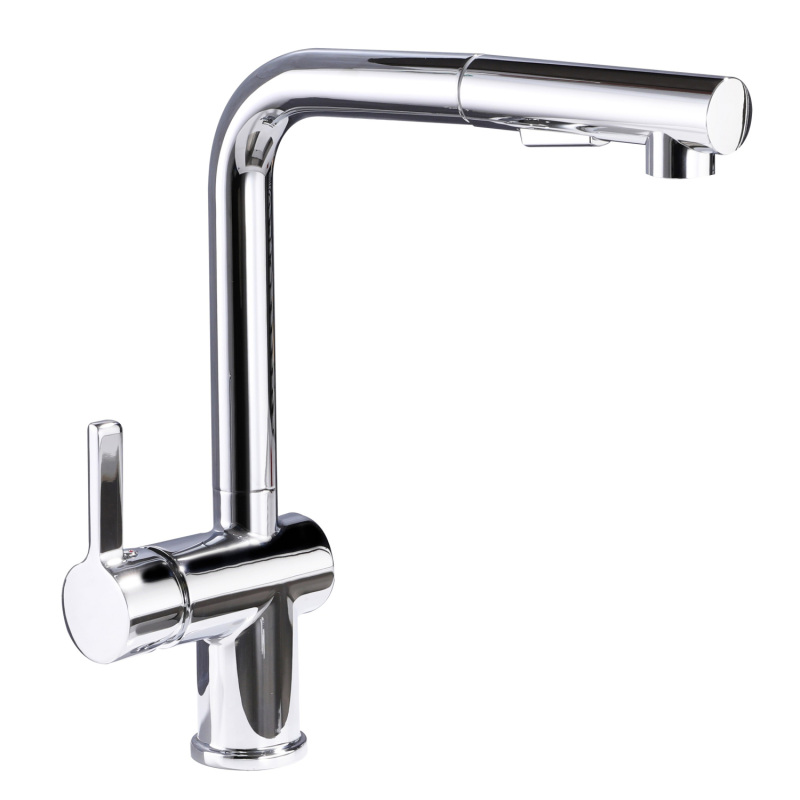 F80080/F80080BN Single-Handle Pull Down  Sprayer Kitchen Faucet with CUPC Certification in Stainless Steel