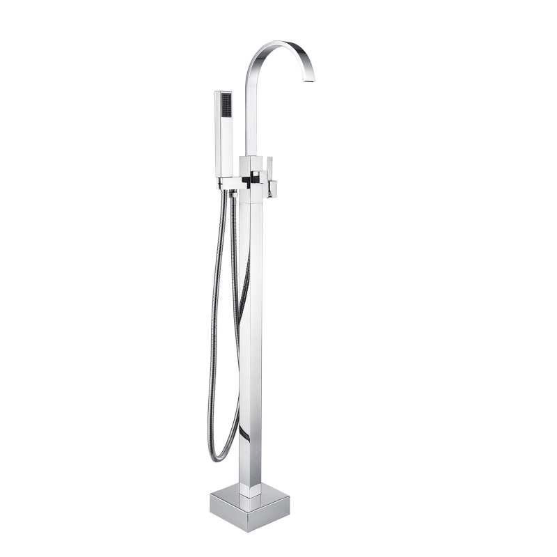 FF016/FF016BB/FF016MB/FF016VB 1-Handle Freestanding Tub Faucet with Hand Shower Head