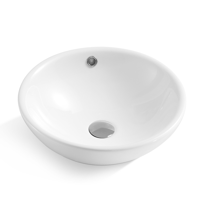 AB17 16.5 in. Above Counter Sink Basin in White Ceramic