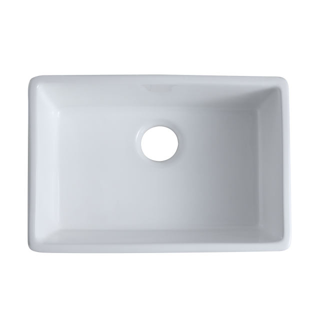 3320 Apron-Front Ceramic 33 in. single Bowl Farmhouse Apron Kitchen Sink