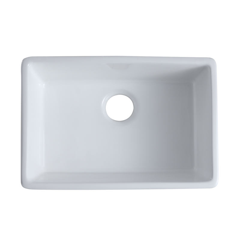 3320 Apron-Front Ceramic 33 in. single Bowl Farmhouse Apron Kitchen Sink