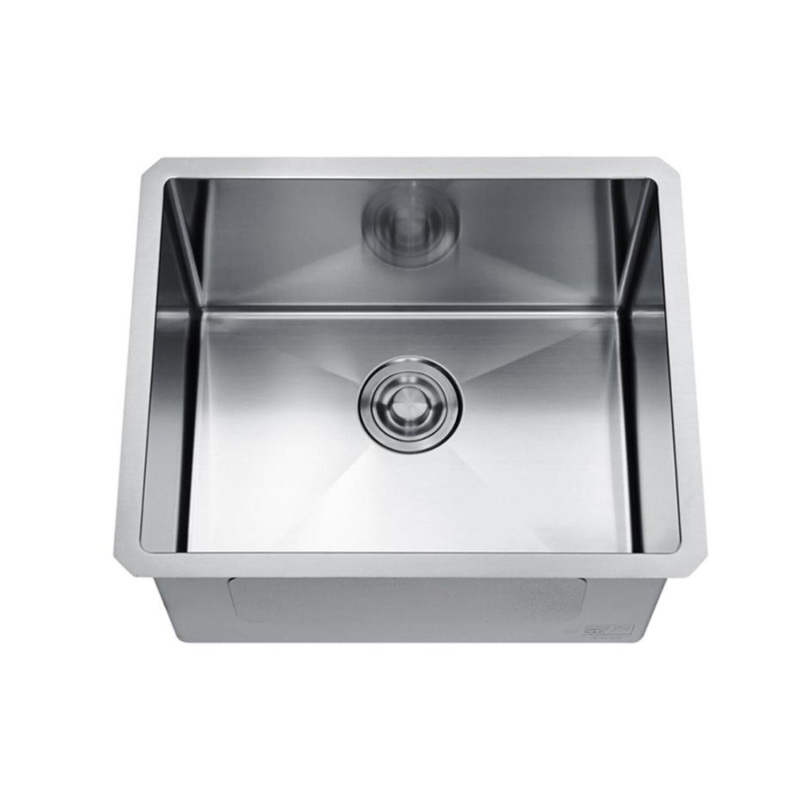 HS1920 Stainless Steel 19 in.  Single Bowl Sink Handmade Undermount Kitchen Sink without workstation
