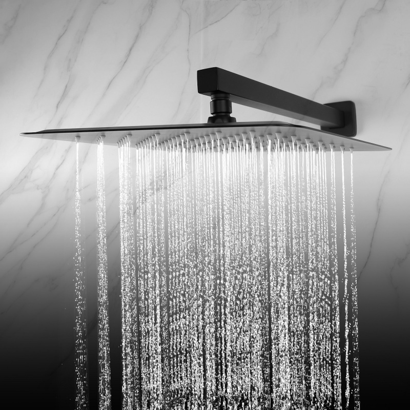 98103-10CP/ 98103-10H/ 98103-10BN 10 Inches  Bathroom Ultra-Luxury Rainfall Shower Head/Handheld Combo. Convenient Push-Button Flow Control Button for easy one-handed operation. Switch flow settings with the same hand! Premium Chrome