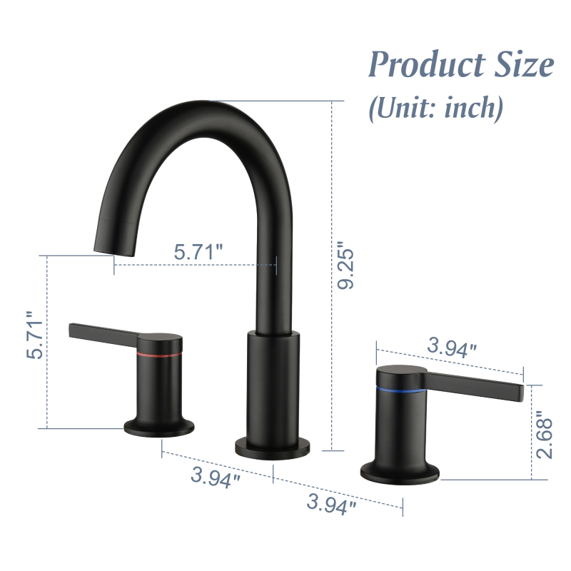 1512BL/ 1512BG/ 1512BN Basin Faucet