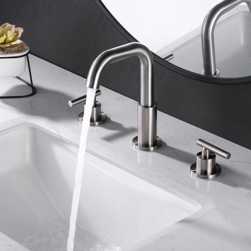 1514BL/ 1514BG/ 1514BN  Widespread Bathroom Faucet