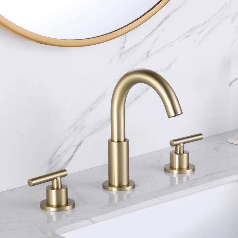 1515BL/ 1515BG/ 1515BN  Widespread Bathroom Faucet