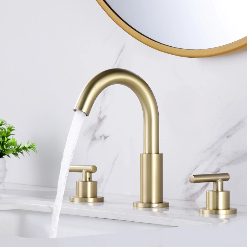 1515BL/ 1515BG/ 1515BN  Widespread Bathroom Faucet