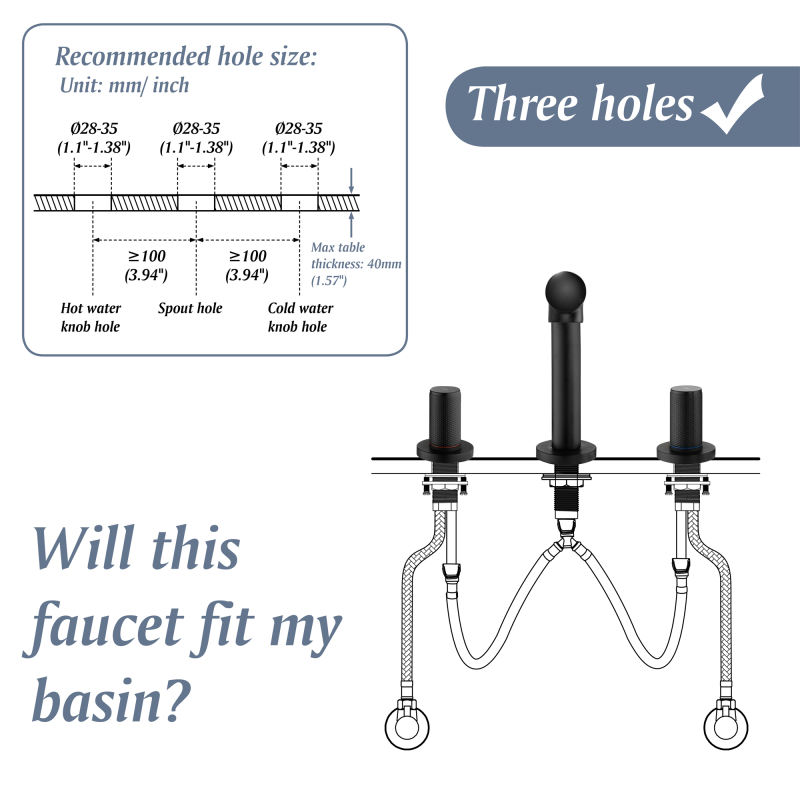 1517BL/ 1517BG/ 1517BN / Basin Faucet