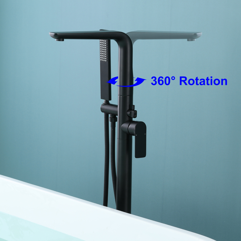 18020BL/ 18020BG Floor Bathtub Faucet