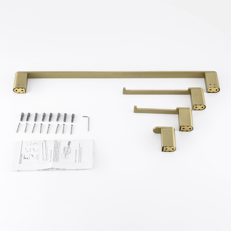 59000BL/ 59000BG   4 - Piece Bathroom Hardware Set