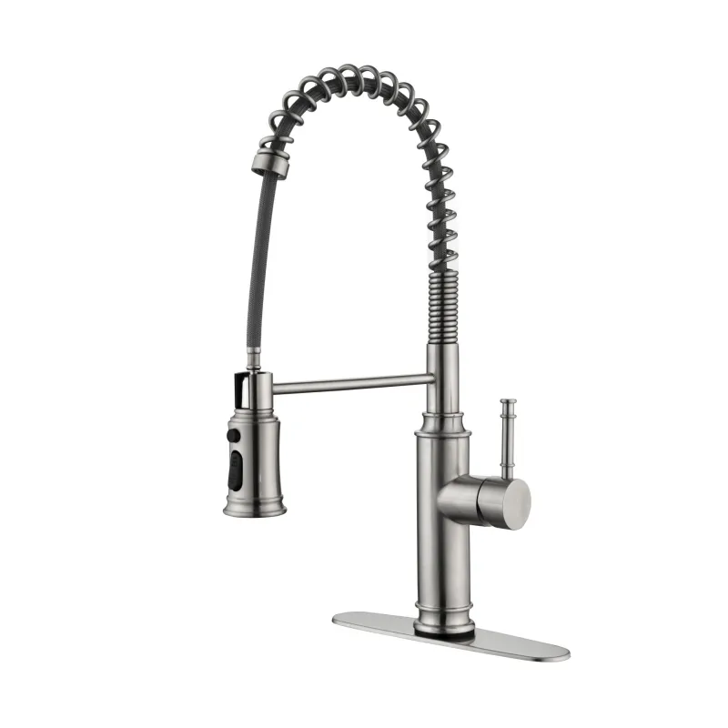 HK94026MB02-8 / HK94026NS02-8   Touch Kitchen Faucet With Pull Down Sprayer