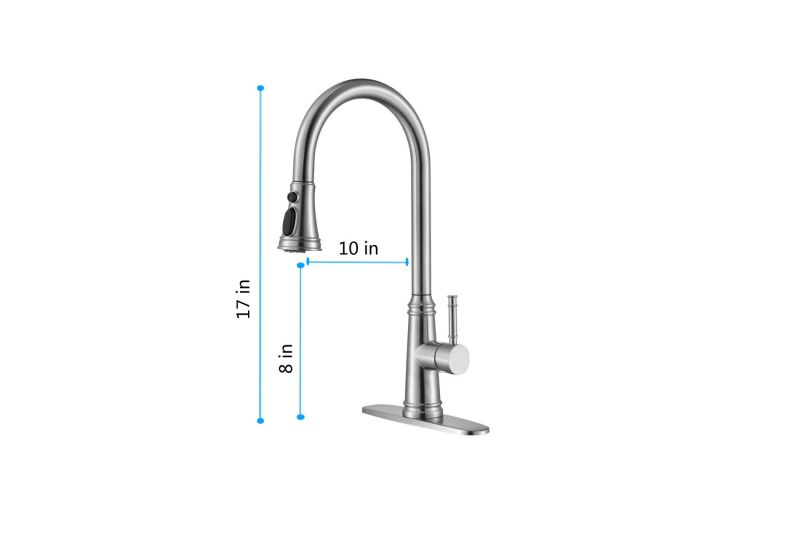 HK9705NS Touch Kitchen Faucet with Pull Down Sprayer