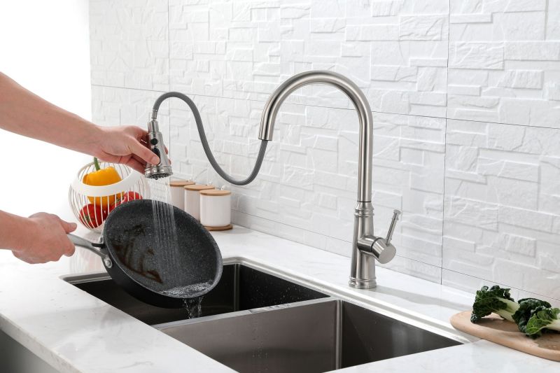 HK9705NS Touch Kitchen Faucet with Pull Down Sprayer