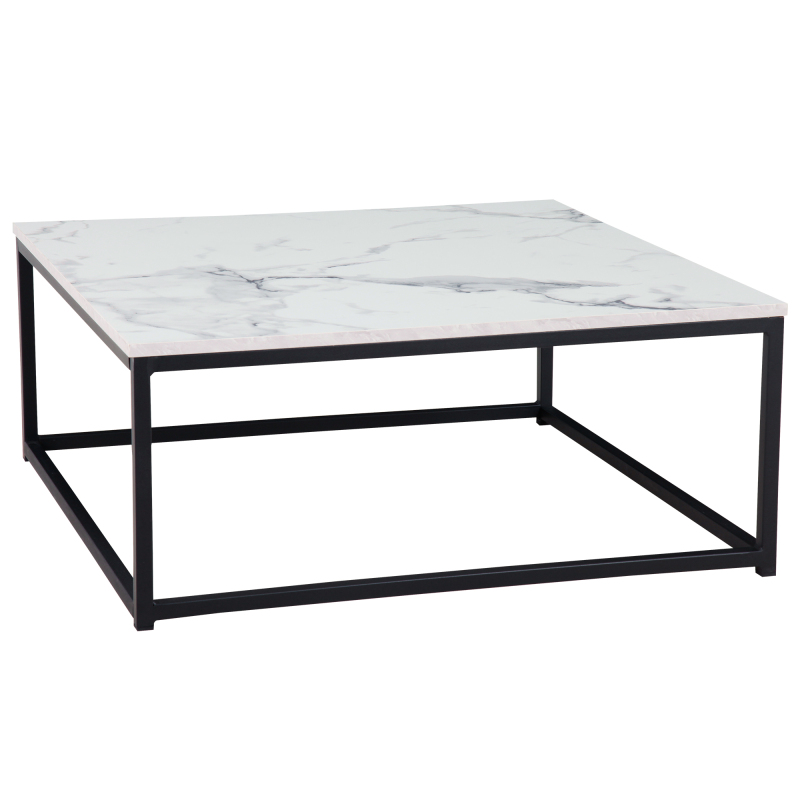 W24013134 COFFEE TABLE(WHITE) （square ）+for kitchen, restaurant, bedroom, living room and many other occasions