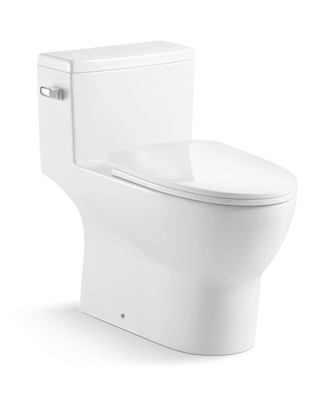 T113D Flush Elongated One-Piece Toilet (Seat Included)