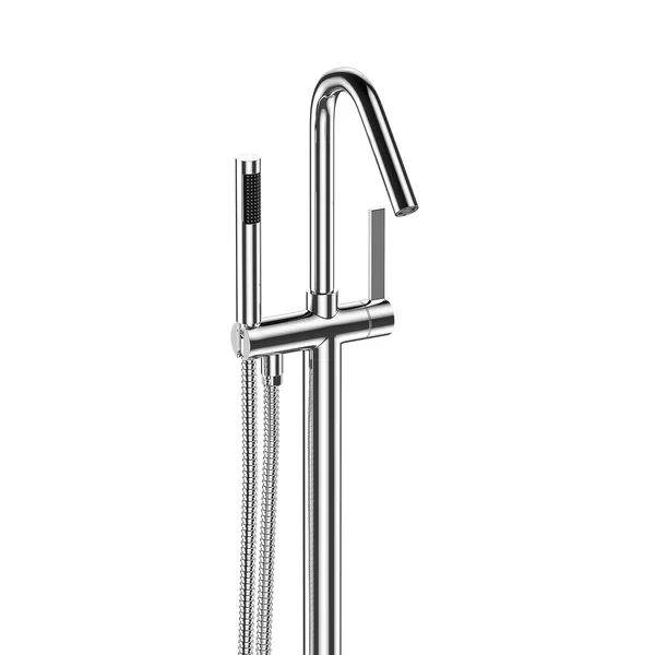 FF034/FF034BB/FF034BN/FF034MB/FF034ORB/FF034VB High Arch Chrome Single Handle Bathtub Filter with Handheld Shower Freestading Faucet