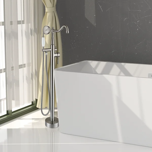 FF003/FF003BB/ FF003BN/FF003MB/FF003ORB/FF003VB  Classical Freestanding Bathtub Faucet with Hand Shower