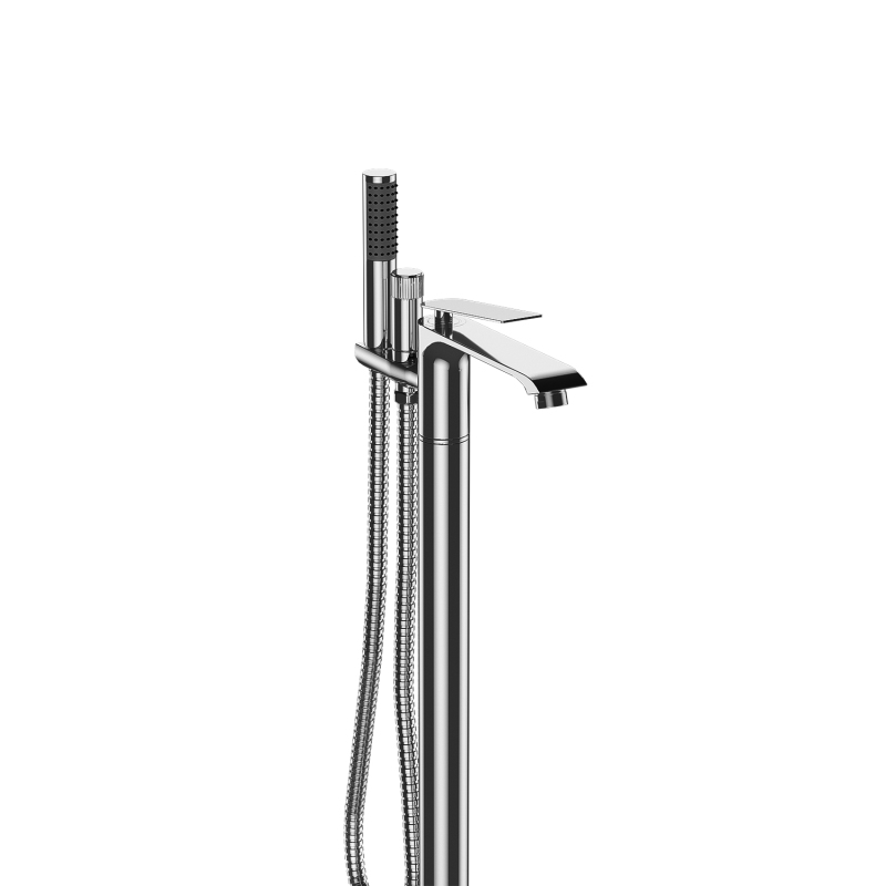 FF014/FF014MB/FF014TG/FF014VB 1-Handle Freestanding Bathtub Faucet with Handheld Shower