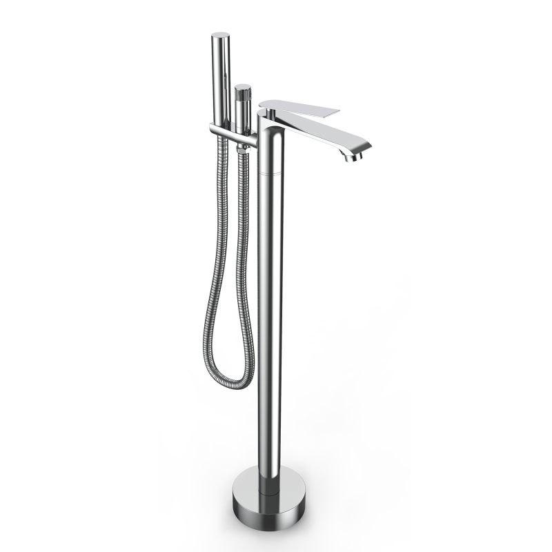 FF014/FF014MB/FF014TG/FF014VB 1-Handle Freestanding Bathtub Faucet with Handheld Shower