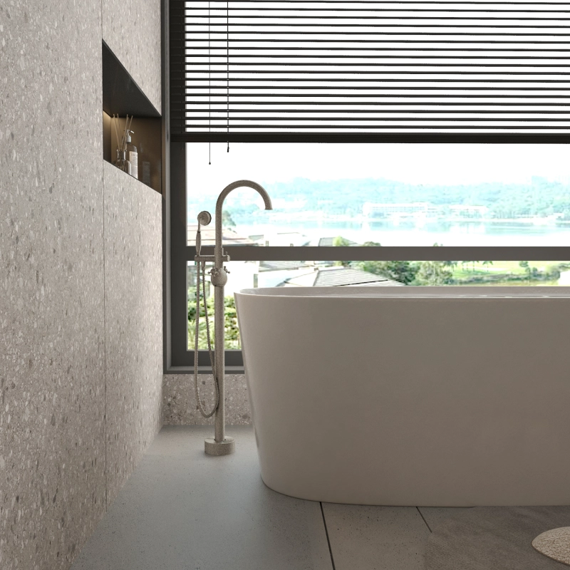 FF029/FF029BB/FF029BN/FF029MB/FF029ORB/FF029TG/FF029VB 2-Handle Freestanding Tub Faucet with Hand Shower Head
