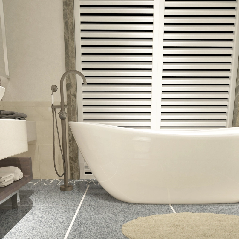 FF029/FF029BB/FF029BN/FF029MB/FF029ORB/FF029TG/FF029VB 2-Handle Freestanding Tub Faucet with Hand Shower Head