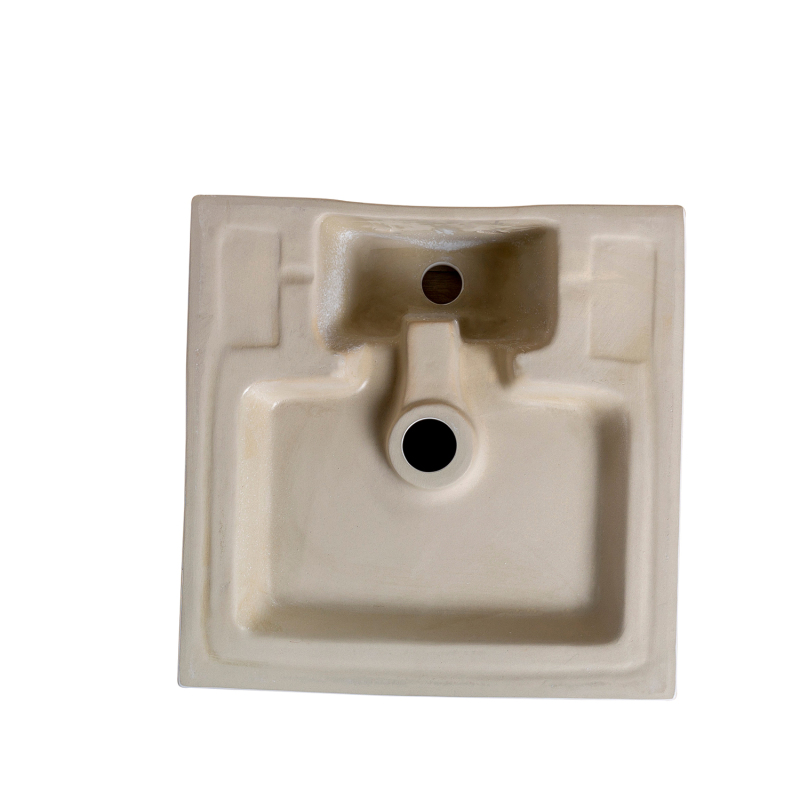 AB16166 15.75 in. Topmount Bathroom Sink Basin in White Ceramic