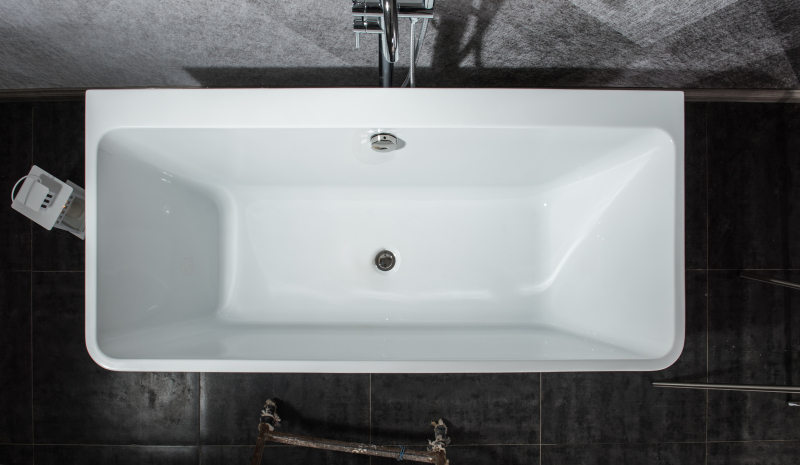 BT2001-55 / BT2001-67 Freestanding  Contemporary Design Acrylic Flatbottom  SPA Tub  Bathtub in White