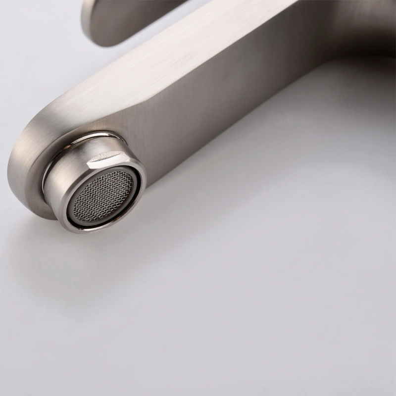 F40004/F40004BN Single Hole Single-Handle Bathroom Faucet