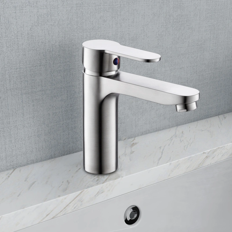 F40004/F40004BN Single Hole Single-Handle Bathroom Faucet