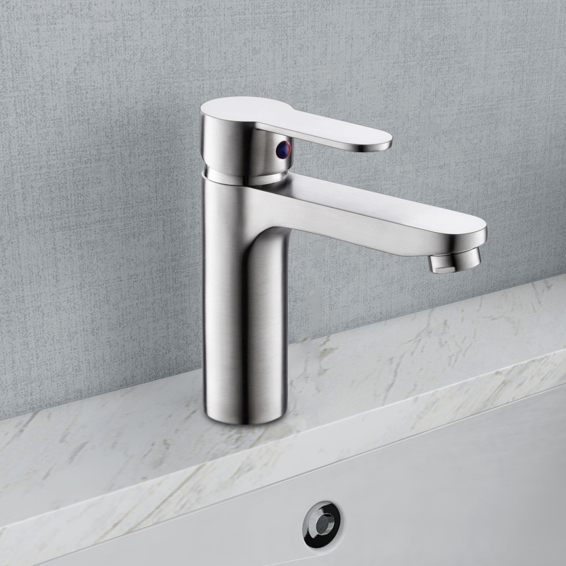 F40004/F40004BN Single Hole Single-Handle Bathroom Faucet